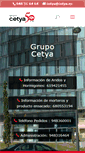 Mobile Screenshot of cetya.es